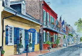 New orleans, louisiana, usa at crescent city connection bridge. New Orleans Street Scene Pierre Hotel Painting By Anthony Butera