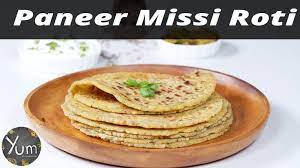 Paneer Missi Roti Missi Roti Roti Paneer