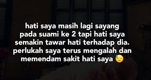 D bencimu tak kudendami bm em apalagi senyumanmu a bm ku terbayang kala rindu. Bila Hati Semakin Tawar Dan Sunyi Saya Menghubungi Bekas Kekasih Saya Dan Akhir Saya Mengambil Keputusan Untuk Bercerai Secara Baik Kisah Rumah Tangga