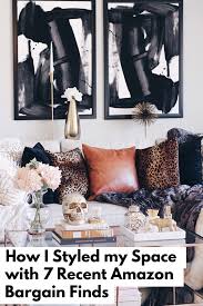 How I Styled My Living Room With 7 Recent Amazon Bargain Finds A Glass Of Bovino Modern Glam Living Room Glam Living Room Decor Glam Living Room