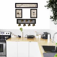 For instance, an artistic handmade wall decoration can inspire the family to improve their productivity in their home. Coffee Cup With Steam Brown Wall Clock For The Kitchen Decor New Home Decor Clocks