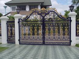 modern gate design for elegant addition