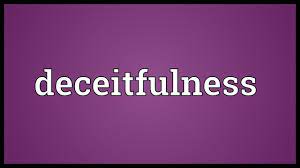 Detailed synonyms for deceitfulness in english. Deceitfulness Meaning Youtube