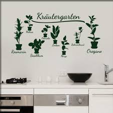 ❤ spitzenqualität aus deutschland | schnelle lieferung in einer normalen küche gibt es diverse flächen, die mit einem wandtattoo kreativ verschönert. Kuchenkrauter Als Wandaufkleber Www Wandartisten Ch