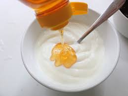 Image result for images of yogurt and honey