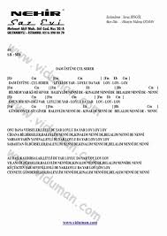 dam ustune cul serer ritim gitar akorlari gitar akordu gi tar sarkilar