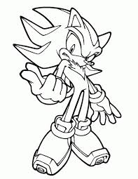 Sonic Coloring Pages 19 Hedgehog Colors Super Shadow Coloring Pages