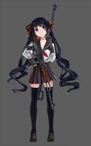 来除个草 兔街 原创 练习 女孩 妹子 枪械 涂鸦王国 female character design animation artwork female characters