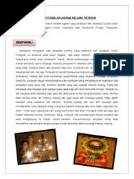 Ambil daun kangkung segar dan remas remas daun dan rendam dalam air semalam sampai air berwarna kebiruan, gunakan air tersebut untuk keramas. Aktiviti Amalan Agama Selama Setahun