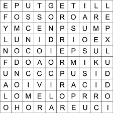 Letter Grid Harry Potter Spells Quiz By Slinenfest