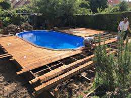 Stal Pool Med Terasse Piscinas