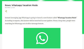 Whatsapp Vacation Mode Whatsapp Auto Reply Iphone How To Set Auto Reply In Whatsapp Iphone Whatsapp Auto Messa Vacation Mode Messaging App Instant Messaging