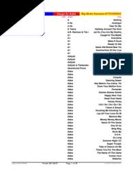 Was born as joseph harry fowler connick. Song List By Artist Nov 28 Beyonce David Bowie