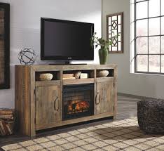 Tv stand for tvs up to 65 with electric fireplace. Sommerford 62 Tv Stand With Electric Fireplace Tv Stands And Media Centers Furniture Discount Warehouse