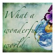 What A Wonderful World Print What A Wonderful World Wonders Of The World Poster Prints