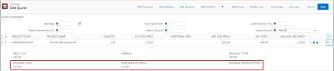 Line items created from the line item editor will not be added to your product library. Salesforce Cpq Improving The Usability Of The Quote Line Editor