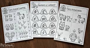 Parents, teachers, churches and recognized nonprofit organizations may print or copy multiple farm animal coloring. Free Printable Farm Worksheets And Activities For Preschool