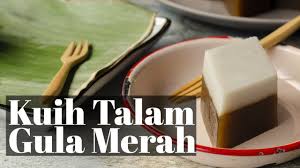 Kue talam gula merah yang enak manis dan gurih bahan sederhana tepung beras tanpa tepung tapioka. Kuih Talam Gula Merah Youtube