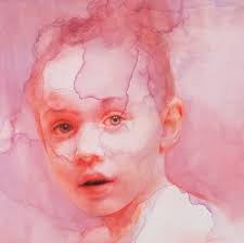 Looking through to you” watercolor