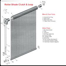 Window shades can be great for providing privacy and blocking out sunlight, but one of the biggest problems with a roller shade is that they have a tendency to pop out of their brackets. Diagrams For Window Coverings Blinds Parts