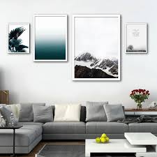 The living room is where we spend a lot of our time. 13 0us Nordic Style Art Print Framed Canvas Painting Art Mountain Range Series Painting Canvas Print Wall Art Home Decor Decoration Framed Canvas Painting C Canvas Print Wall Frames For Canvas Paintings Wall