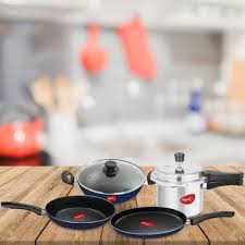 Fry, boil, sautee and stew your way to food heaven with saucepans and frypans for sale at farmers. Pigeon Essentials Kitchen Pack Gift Cookware Set Price In India Buy Pigeon Essentials Kitchen Pack Gift Cookware Set Online At Flipkart Com