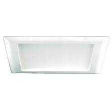 These ceiling light covers are totally diyable and super smart. Halo 9 In White Recessed Ceiling Light Square Trim With Glass Albalite Lens 10p The Home Depot Recessed Ceiling Lights Recessed Lighting Recessed Can Lights