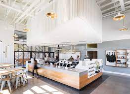 We Like Our Coffee Like We Like Our Quartz Strong And It Seems Houndstooth Coffee Would Agree The C Coffee Shop Design Restaurant Design Houndstooth Coffee