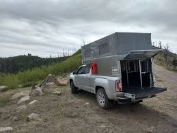 A modular premium truck cap made from forged stainless. The Lightweight Pop Top Truck Camper Revolution Gearjunkie