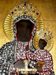 Black And White Little Falls Mn Black Madonna Of Czestochowa Our Lady Of Lourdes Little Falls Minnesota Usa Our Lady Of Lourdes Lady Of Lourdes Artwork