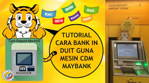 Cara transfer duit dengan maybank2u dari maybank ke bank lain. Cara Bank In Duit Guna Cdm Maybank By Abamfarit