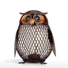 Juga, antara burung tua dan muda, jantan dan betina kadang berbeda secara signifikan. Owl Shaped Metal Coin Box Tabung Duit Burung Hantu Free Shipping West Malaysia Shopee Malaysia