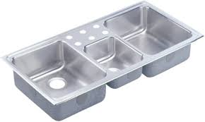 elkay lcr43220 43 inch top mount triple