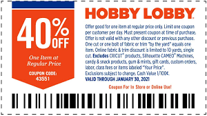 Growing from humble origins, hobby lobby currently has 469 stores in 39 states since it started its operation in north oklahoma city in 1972. Hobby Lobby Is Getting Rid Of Its 40 Off Coupons