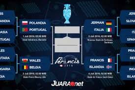 Jadwal lengkap piala eropa 2018 Bagan Dan Jadwal Babak Perempat Final Piala Eropa 2016