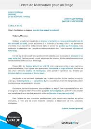 Lettre de motivation pour université de psychologie. Exemples De Lettre De Motivation Pour Un Stage Lettre Gratuite Lettre De Motivation Stage Exemple De Lettre De Motivation Lettre De Motivation
