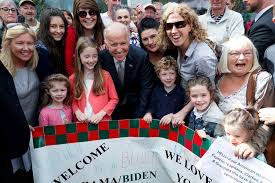 President joe biden and vice president kamala harris weren't the only ones in their families to receive new titles on wednesday after the inauguration day ceremonies. Joe Biden Meet The Irish Cousins Cheering On The President Elect Bbc News