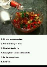 Apr 14, 2020 · you can use a basic recipe for gummies, like the below recipe for infused marijuana gummy bears, and easily switch out the shape and flavor for your favorite combination (strawberry gummy fish. Vodka Gummy Bears Alcohol Recipes Alcohol Drink Recipes Alcohol Gummy Bears