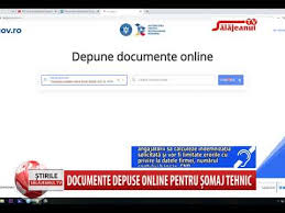 Anexa 7 se completeaza de catre angajator pentru angajat in cazul somajului tehnic? Documente Depuse Online Pentru Somaj Tehnic Youtube