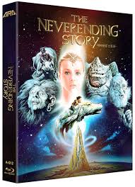 While hiding from bullies in his school's attic, a young boy discovers the extraordinary land of fantasia, through a magical book called the neverending story. Yesasia The Neverending Story Blu Ray Korea Version Blu Ray Noah Hathaway Tami Stronach Western World Movies Videos Free Shipping