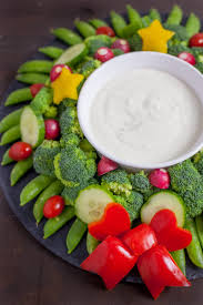 Christmas appetizers are often overlooked by their bigger cousin, christmas dinner. Veggie Wreath Cute Christmas Appetizer Eating Richly