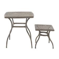 Maybe you would like to learn more about one of these? Garden Treasures Classics Metal Side Patio Tables Contemporary Ebth