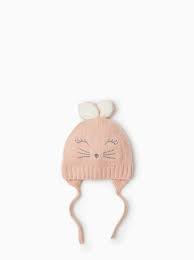 Image 1 Of Little Face Cap From Zara Winter Baby Clothes Auntie Baby Girls Accessories