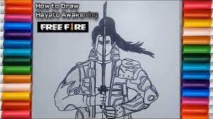 Koleksi kumpulan gambar sketsa hitam putih buku mewarnai, sebagai contoh cara. Cara Gambar Hayato Awakening Free Fire How To Draw Hayato Awakening Ff Youtube