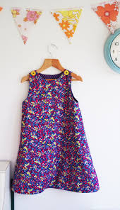 Reversible A Line Dress Sewing Pattern Sizes Newborn To 12 Years Baby Girl Dress Patterns Toddler Dress Patterns Sewing Dresses