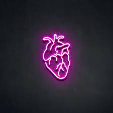 Human Heart Neon Sign Neon Beach Neon Signs Pink Neon Sign Neon Light Signs