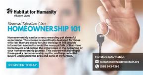 Homeownership 101 - Financial Education Class