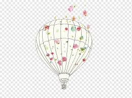 Balloon is permitted to fly for 5 times a day (but initially it will fly for two times: Ilustrasi Balon Udara Panas Bunga Putih Dan Warna Warni Ilustrasi Balon Udara Panas Balon Udara Panas Lukisan Cat Air Jantung Balon Png Pngwing