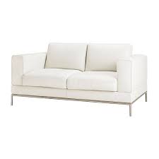 Ikea Divano A 2 Posti In 2020 2er Sofa Ledersofa Weiss Sofa