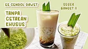 Seperti es cendol banjarnegara (es dawet ayu) dan es cendol meriah ala bandung. Cara Membuat Es Cendol Dawet Tanpa Cetakan Khusus Cendoltanpacetakan Youtube Resep Minuman Resep Masakan Resep